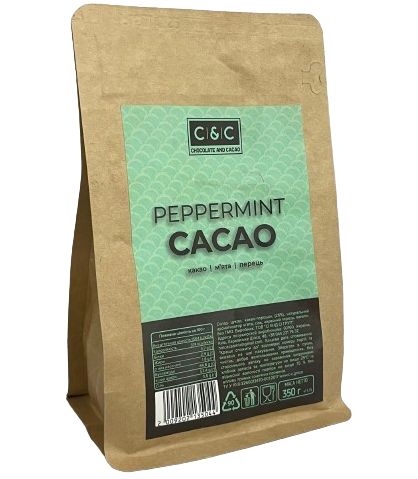 Какао порошок PepperMint 350 гр. C&С з перцем і мятою 15727 фото