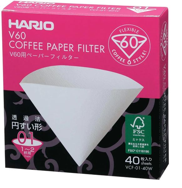 Подарочный набор HARIO №5 V60 01 для альтернативного заваривания кофе 10227 фото