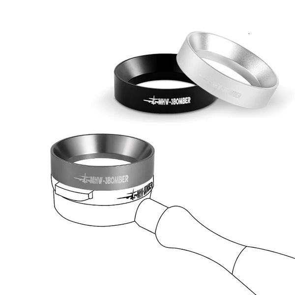 Дозирующее кольцо 58 мм. MHW-3Bomber Dosing Ring Silver для кофе DR5389S фото