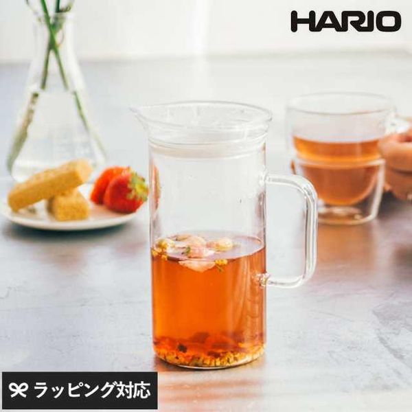 Японський чайний заварник Glass Tea Maker 400 мл Hario S-GTM-40-T фото