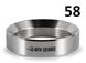 Дозуюче кільце 58 мм. MHW-3Bomber Dosing Ring Silver для кави DR5389S фото 1