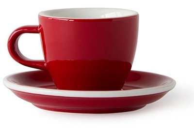 Чашка комплект Acme Evolution Red для еспресо 70 мл. Акме Червона 18929 фото