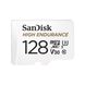 Карта памяти 128 ГБ microSDXHC U3 V30 SanDisk High Endurance SDSQQNR-128G-GN6IA 3564 фото 1