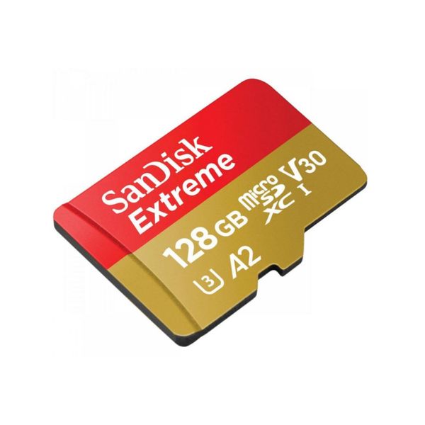 Карта памяти 128 ГБ microSDXC UHS-I U3 A2 SanDisk Extreme SDSQXAA-128G-GN6MA 3687 фото