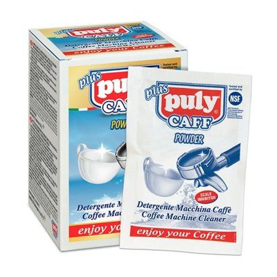 Засіб для чищення домашніх кавоварок Puly Caff Powder (10 x 20 грамів) 13875 фото