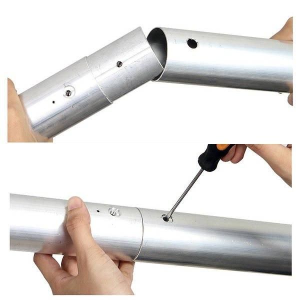 Перекладина алюминиевая складная Profi-light для фона, труба 3 м для крепления фона 1420 фото