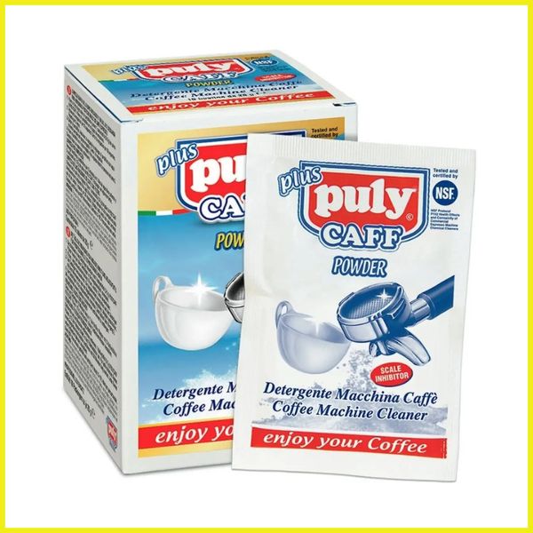 Засіб для чищення домашніх кавоварок Puly Caff Powder (10 x 20 грамів) 13875 фото