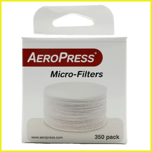Фильтры бумажные для Аэропресс оригинал Aeropress (Белые 350 шт.) 81R24 фото