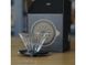 Пуровер Timemore Crystal Dripper 02 скло (Біла металева підставка) +10 фільтрів 15319 фото 4