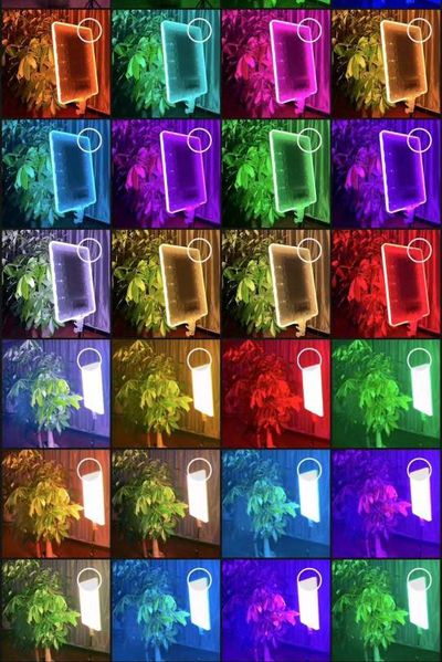 Світлодіодна лампа RGB Led для фотостудії PM-48 RGB 2700k-7000k 1374 фото