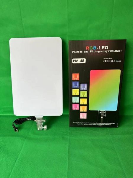 Светодиодная RGB Led лампа для фотостудии PM-48 RGB 2700k-7000k 1374 фото