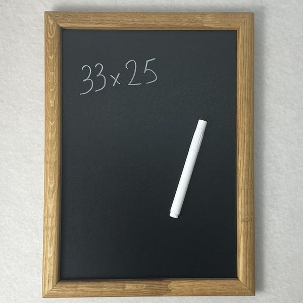 Маркерна дошка Меню 33 на 25 см + Крейдяний маркер Білий 18824 фото