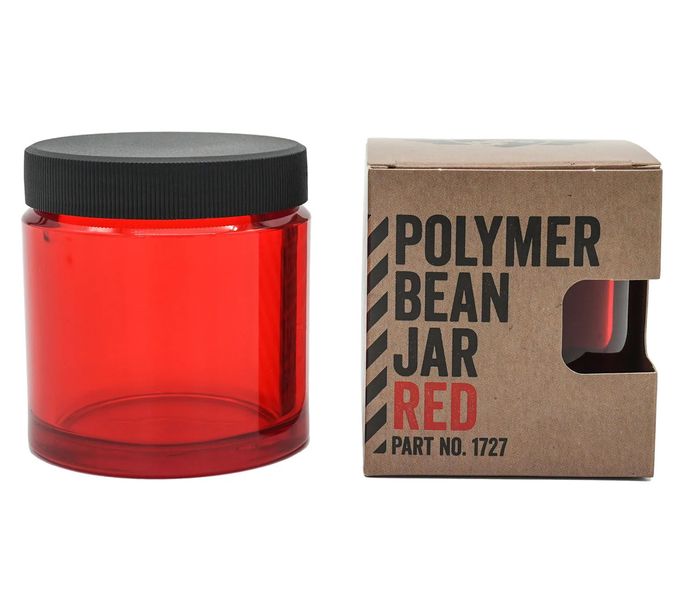 Ємність Comandante Polymer Bean Red Баночка колба для кавомолки Команданте з полімеру 15415 фото