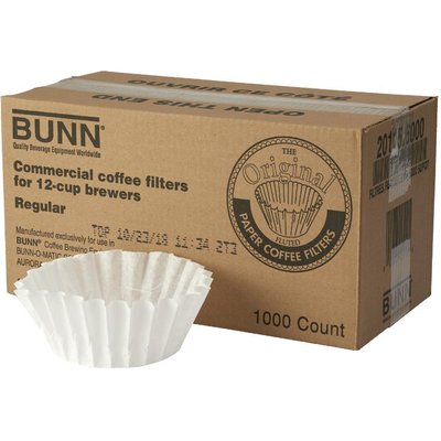 Фільтри паперові BUNN Filters (USA) 1000 шт. для приготування кави 20115.0000 фото