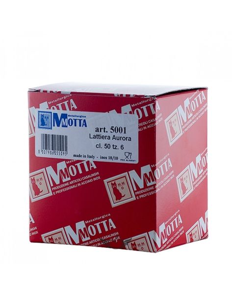 Питчер молочник Motta Aurora 500 мл. (нержавеющая сталь) 14150 фото