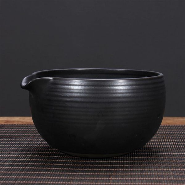 Чаван Katakuchi Matcha Bowl Deep Black с носиком Катакучи #3 30080 фото