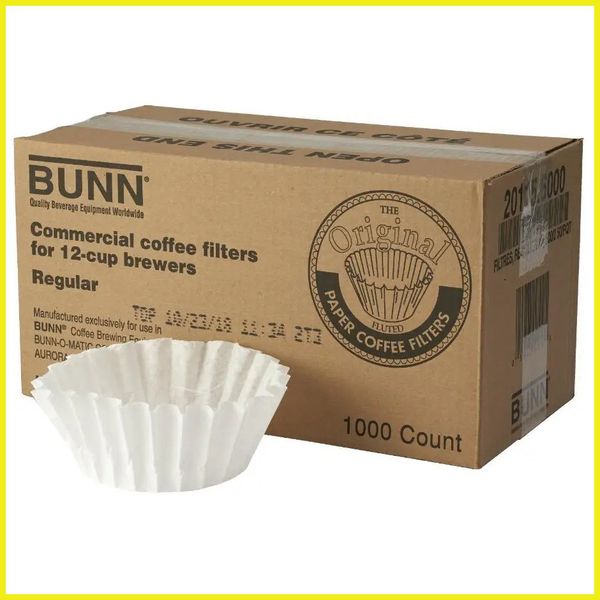 Фильтры бумажные BUNN Filters (USA) 1000 шт. для приготовления кофе 20115.0000 фото