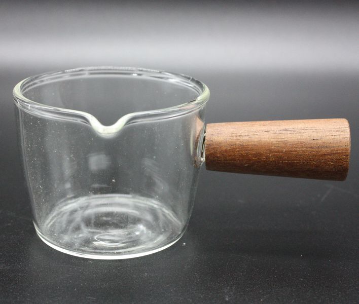 Сливочник для кофе эспрессо 100 мл. Approx стеклянный с ручкой прозрачный джаг Стекло 15063т фото