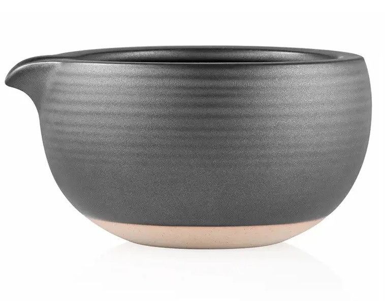 Чаван Katakuchi Matcha Bowl Deep Black с носиком Катакучи #3 30080 фото