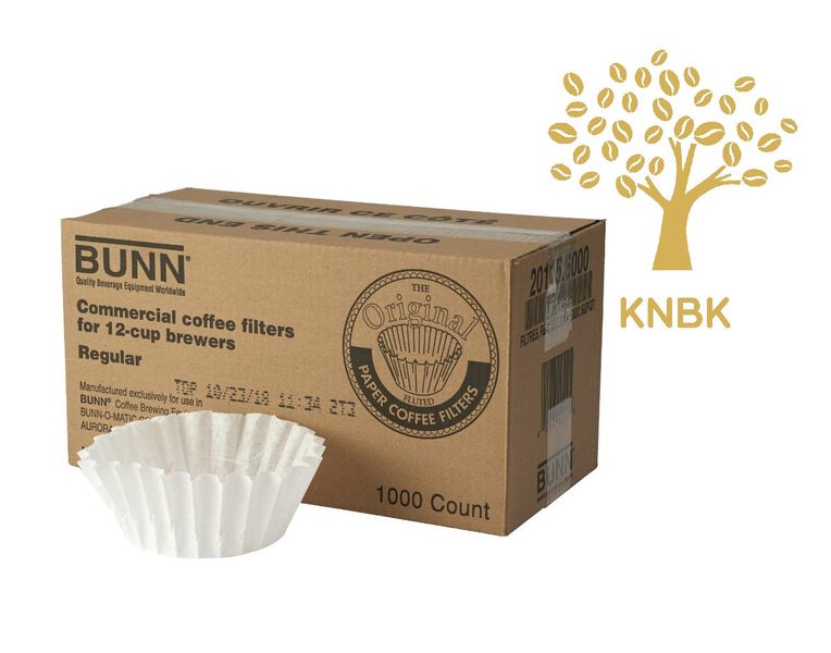 Фільтри паперові BUNN Filters (USA) 1000 шт. для приготування кави 20115.0000 фото