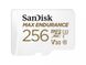 Карта памяти 256 ГБ microSDXC U3 V30 SanDisk Max Endurance SDSQQVR-256G-GN6IA 4346 фото 2