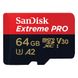 Карта памяти 64 ГБ microSDXC UHS-I U3 A2 SanDisk Extreme Pro SDSQXCU-064G-GN6MA 3959 фото 3