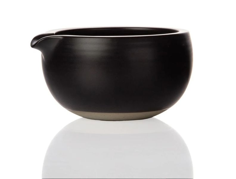 Чаван Katakuchi Matcha Bowl Deep Black с носиком Катакучи #3 30080 фото