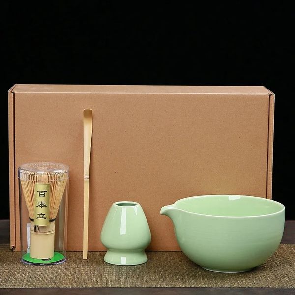 Набор Lettuce Green Katakuchi для приготовления чая матча #179 300214 фото