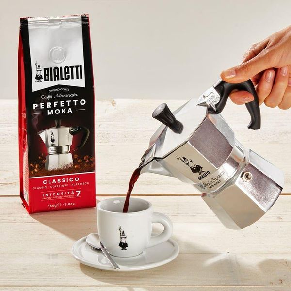 Гейзерна кавоварка Bialetti 130 мл. 3 чашки 14241 фото