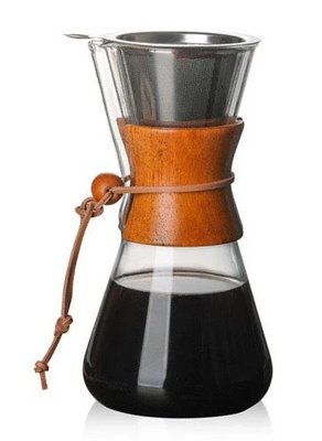 Кемекс для кави з багаторазовим фільтром Chemex на 4 чашки (550/600 мл) 13857 фото