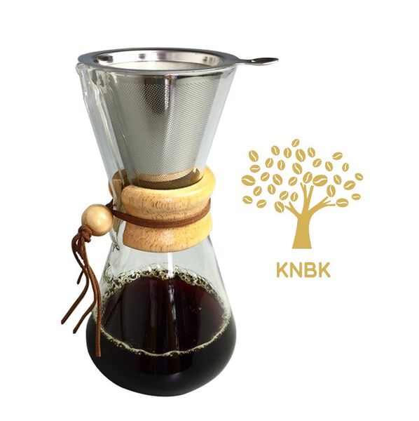 Кемекс для кофе с многоразовым фильтром Chemex на 4 чашки (550/600 мл.) 13857 фото