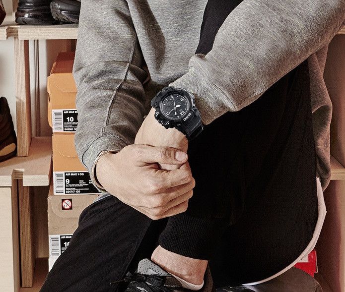 Чоловічий спортивний наручний годинник 1155 електронні з підсвічуванням, армійський камуфляжний годинник з будильником 246 фото