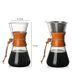Кемекс для кофе с многоразовым фильтром Chemex на 4 чашки (550/600 мл.) 13857 фото 5