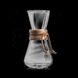 Кемекс для кофе с многоразовым фильтром Chemex на 4 чашки (550/600 мл.) 13857 фото 6