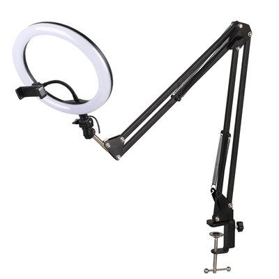 Кольцевая лампа 30см на пантографе ACprof QX-300-P 2747 фото
