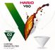 Фильтры Hario 02 100 шт. Белые Харио V60 для кофе BOX VCF-02-100WK фото 2