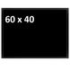 Доска меловая для меню 60 на 40 Черная А2 Грифельная 14140 фото 5