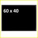 Доска меловая для меню 60 на 40 Черная А2 Грифельная 14140 фото 3