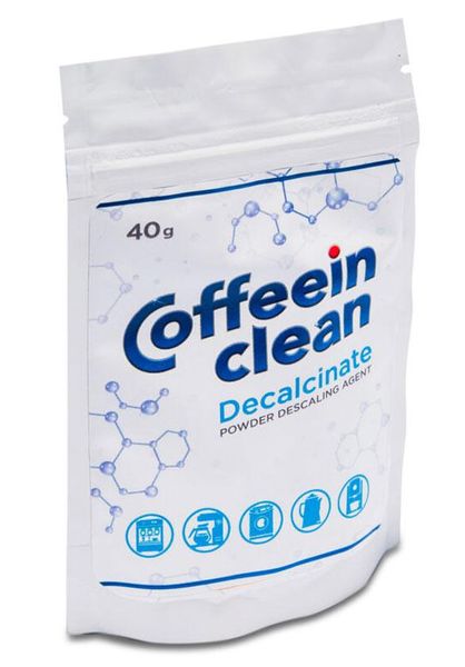 Порошок для декальцинации 40 гр. Coffeein clean DECALCINATE кофемашины 13992 фото