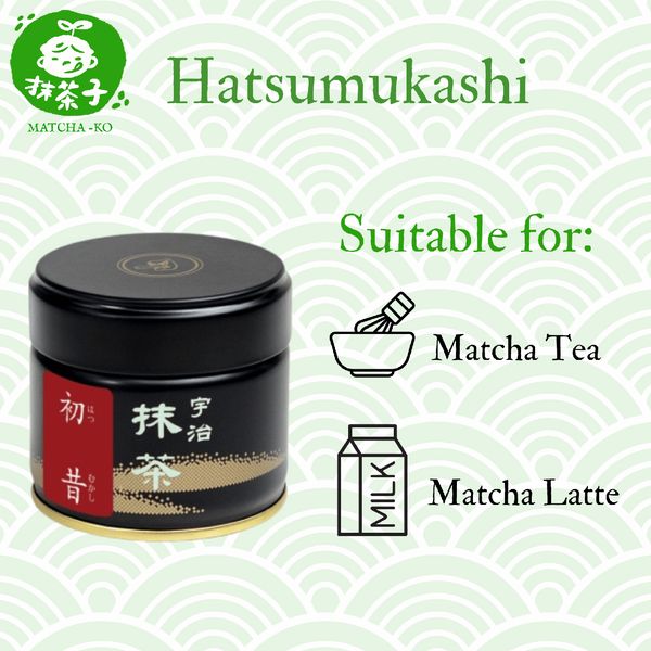 Матча зеленая Хатсу Мукаши Matcha Hatsumukashi 30g Япония HSM011 фото