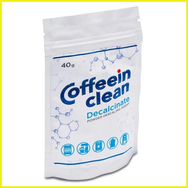 Порошок для декальцинации 40 гр. Coffeein clean DECALCINATE кофемашины 13992 фото