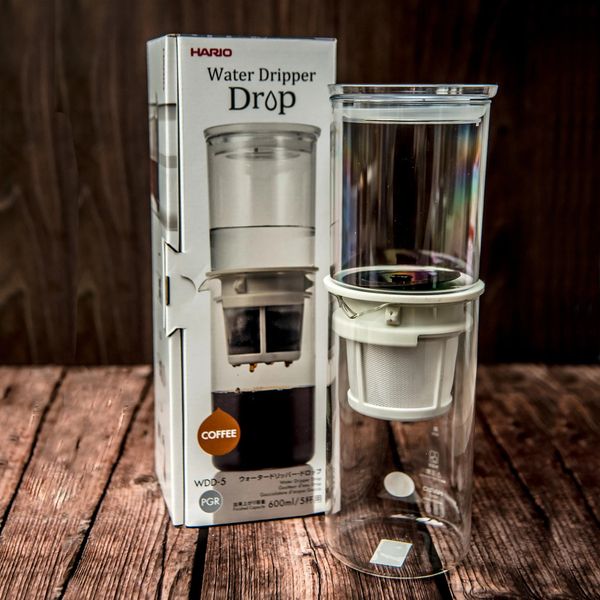 Hario Water Dripper Drop Cold Brew заварник для холодного кофе WDD-5 WDDR-5-PGR фото