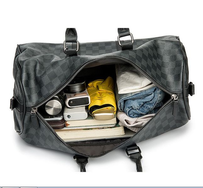 Стильная мужская городская сумка на плечо, большая и вместительная дорожная сумка для ручной клади с ручкой 675 фото