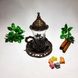 Турецкий стакан Армуды с лукумницей для чая и кофе. Медь 120 мл 14527 фото 3