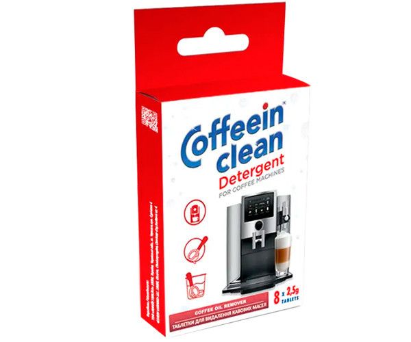 Таблетки 2,5g для удаления кофейных масел Coffeein clean DETERGENT 8 шт 14230 фото