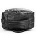 Кожаный мужской городской рюкзак большой и вместительный из натуральной кожи черный 1235 фото 9