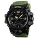 Мужские спортивные наручные часы 1155 электронные с подсветкой, армейские камуфляжные часы с будильником Хаки 246 фото