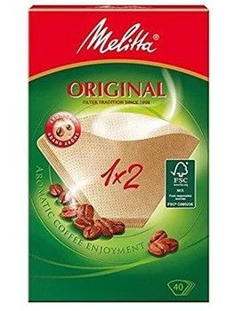 Фильтры бумажные Melitta Original 1X2 (натуральные) 13742 фото