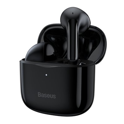 Бездротові навушники TWS Bluetooth 5.0 IP64 чорні Baseus E3 NGTW080001 3400 фото
