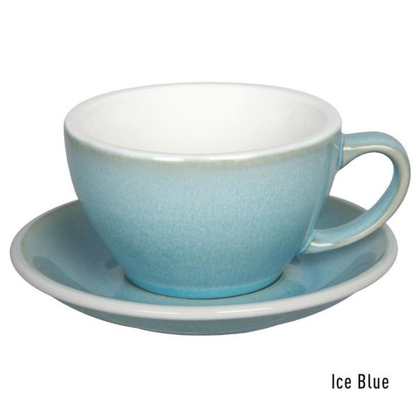 Чашка Loveramics Egg Ice Blue 300 мл із блюдцем 300426 фото